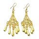 Golden Alloy Chandelier Earrings(EJEW-D092-03B-G)-1