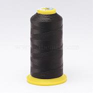 Nylon Sewing Thread, Coffee, 0.8mm, about 250mm/roll(NWIR-N006-01V1-0.8mm)