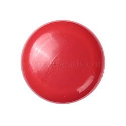 Office Magnets, Round Refrigerator Magnets, for Whiteboards, Lockers & Fridge, Red, 39x10mm(AJEW-E043-01B-01)