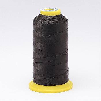 Nylon Sewing Thread, Coffee, 0.8mm, about 250mm/roll