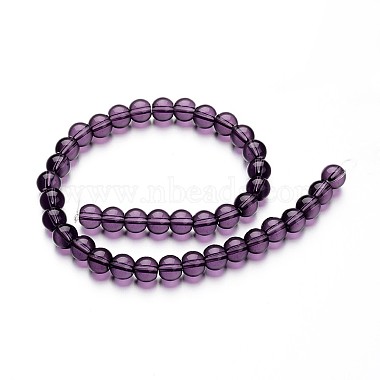 ガラスラウンドビーズ連売り(GLAA-I028-8mm-12)-2