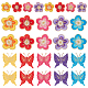 nbeads 28Stk. 14 Stil Pflaumenblüten- und Schmetterlingsmuster(DIY-NB0008-37)-1