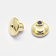 Long-Lasting Plated Brass Ear Nuts(X-KK-K193-150G-NF)-2