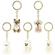 Iron Plastic Keychains(KEYC-FZC0001-001B-G)-3