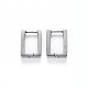 304 Stainless Steel Huggie Hoop Earrings(X-STAS-S103-22P)-1