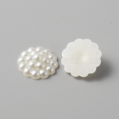 absプラスチック模造パールカボション(KY-WH0045-54A)-2