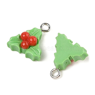 Christmas Theme Opaque Resin Pendants(RESI-S08-02N)-2