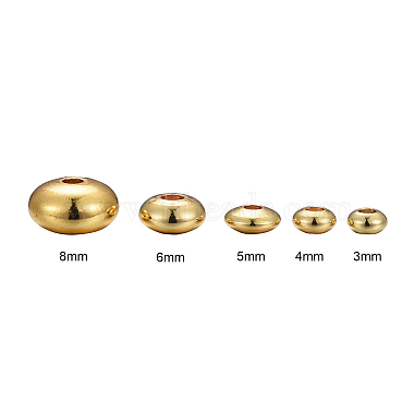 75Pcs 5 Size Brass Spacer Beads Set(KK-LS0001-04G)-3