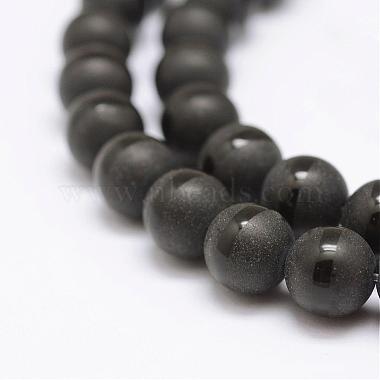 Natural Agate Beads Strands(G-F450-8mm)-3