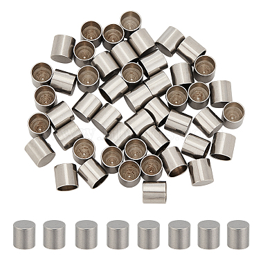 50Pcs 201 Stainless Steel Cord Ends(STAS-PH0004-72)-1