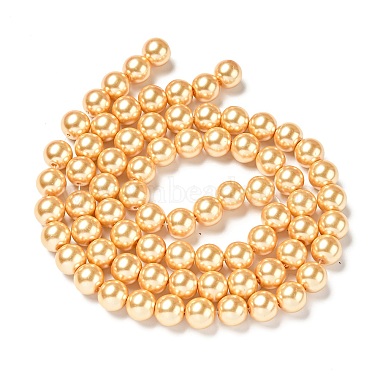 Glass Pearl Beads Strands(HYC005)-2