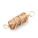 Natural Picture Jasper Connector Charms(PALLOY-JF01580-04)-3