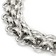 304 Stainless Steel Chain Necklaces(NJEW-P298-01A-P)-2