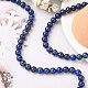 Natural Lapis Lazuli Beads Strands(G-G099-8mm-7)-5
