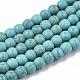 Chapelets de perles en turquoise synthétique(X-TURQ-S192-4mm-2)-1