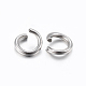 304 Stainless Steel Open Jump Rings(X-STAS-H437-9x1mm)-2