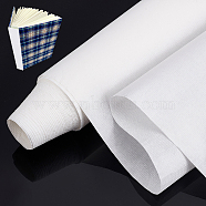 Elite 6M Cotton Cloth with Paper Ribbon, for Photo Album Clog Notebook Accessories, Flat, WhiteSmoke, 300mm(OCOR-PH0001-82)