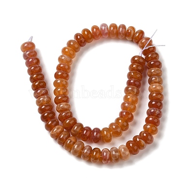 Natural Fire Crackle Agate Beads Strands(G-G0004-A01-C)-3