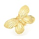 Rack Plating Butterfly Brass Finger Rings for Women(RJEW-C103-05G)-1