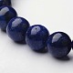 Natural Lapis Lazuli Beaded Stretch Bracelet(X-BJEW-F203-06)-2