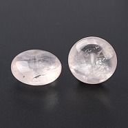 Natural Rose Quartz Beads, Rondelle, 12~15x7~8mm, Hole: 1mm(G-O186-F01)