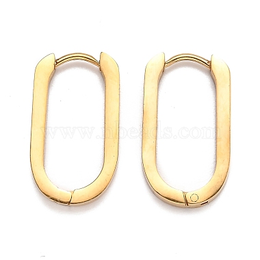 304 Stainless Steel Huggie Hoop Earrings(STAS-H156-11C-G)-2
