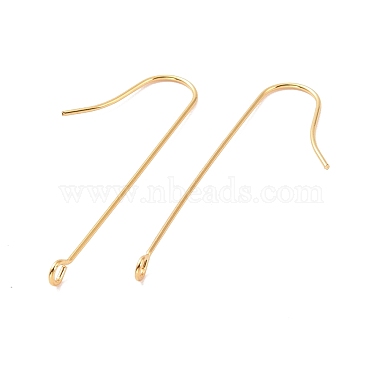 316 Surgical Stainless Steel Earring Hooks(X-STAS-E027-01A-G)-2