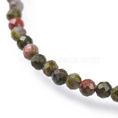 Bracelets de perles unakite naturel(BJEW-JB04555-04)-2