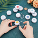 Column Plastic Loose Diamond Storage Screw Top Foam Gem Jars(CON-HY0001-04A)-3