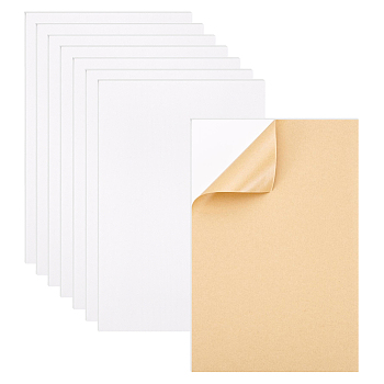 Foam Stamp Poster Board, Rectangle, for Presentations, School, Office & Art Projects, White, 380x250x3mm