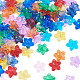 90Stk. 9 Farben transparente Glasperlen(GLAA-TA0004-42)-3