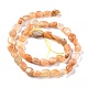 Chapelets de perles de sunstone naturelle naturelles(G-G018-18A)-2