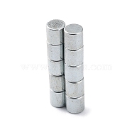 Flat Round Refrigerator Magnets, Office Magnets, Whiteboard Magnets, Durable Mini Magnets, Platinum, 3x3mm(FIND-K012-02D)