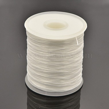 0.5mm White Elastic Fibre Thread & Cord