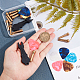 ABS Plastic Guitar Picks and Guitar String Pins Sets(AJEW-FG0001-82)-3