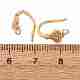 Brass Micro Pave Cubic Zirconia Earring Hooks(KK-CBA8EB2-06G)-3