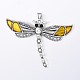 Alloy Enamel Big Pendants(ENAM-F123-08AS)-1