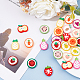 26Pcs 13 Styles Opaque Resin Fruits Decoden Cabochons(CRES-FH0001-12)-3