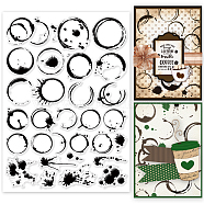 Custom PVC Plastic Stamps, for DIY Scrapbooking, Photo Album Decorative, Cards Making, Stamp Sheets, Film Frame, Mixed Shapes, 29.7x21cm(DIY-WH0296-0025)