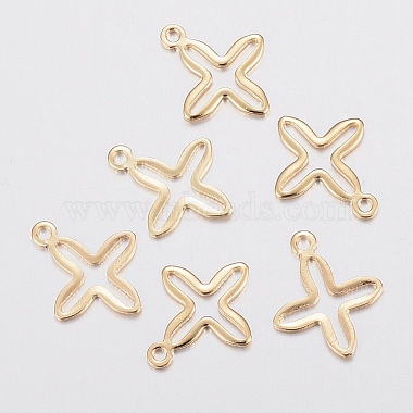 Golden Cross Stainless Steel Charms