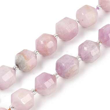 perles de kunzite naturel brins(G-O201B-148H)-2