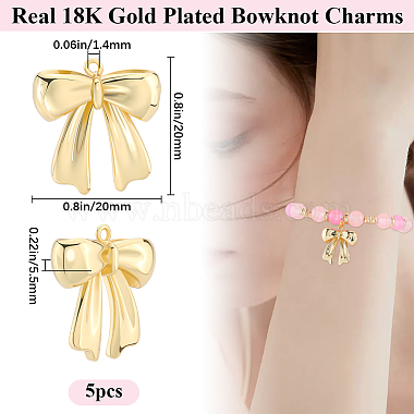 5Pcs Rack Plating Brass Pendants(KK-BBC0015-10)-2
