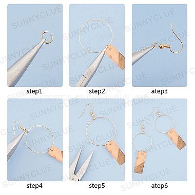 DIY Earring Making Kits(DIY-SC0013-09)-4