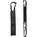 Nylon Storage Tools, for Fishing Rod, Black, 1170~1800x26~75x1~5mm, 2pcs/pair(AJEW-WH0188-93)