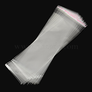 Rectangle OPP Cellophane Bags, Clear, 21.5x6cm, Unilateral Thickness: 0.035mm, Inner Measure: 16.5x6cm(OPC-R012-195)
