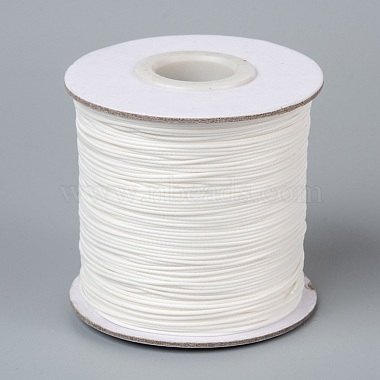0.5mm Ivory Waxed Polyester Cord Thread & Cord