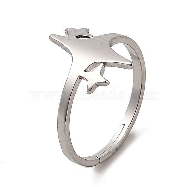 304 Stainless Steel Adjustable Ring(X-RJEW-Z015-05P)-3