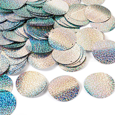150Pcs PVC Paillette/Sequin Links(PVC-TA0001-07A)-2