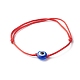 Ensemble de bracelets réglables en fil de nylon pour maman et fille(BJEW-JB06527)-4