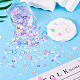 100g プラスチック スパンコール ビーズ(PVC-TA0001-04C)-6